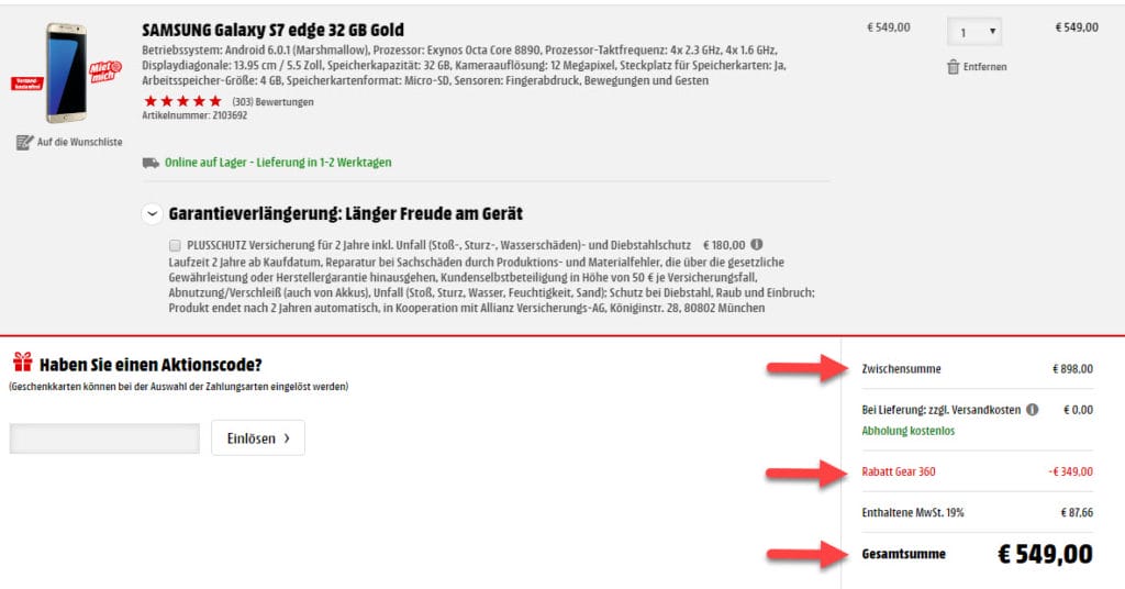 عرض بقيمة 349 يورو مجاناً عند طلب موبايل اس 7 أو اس 7 ايدج من ميديا ماركت عرض بقيمة 349 يورو مجاناً عند طلب موبايل اس 7 أو اس 7 ايدج من ميديا ماركت
