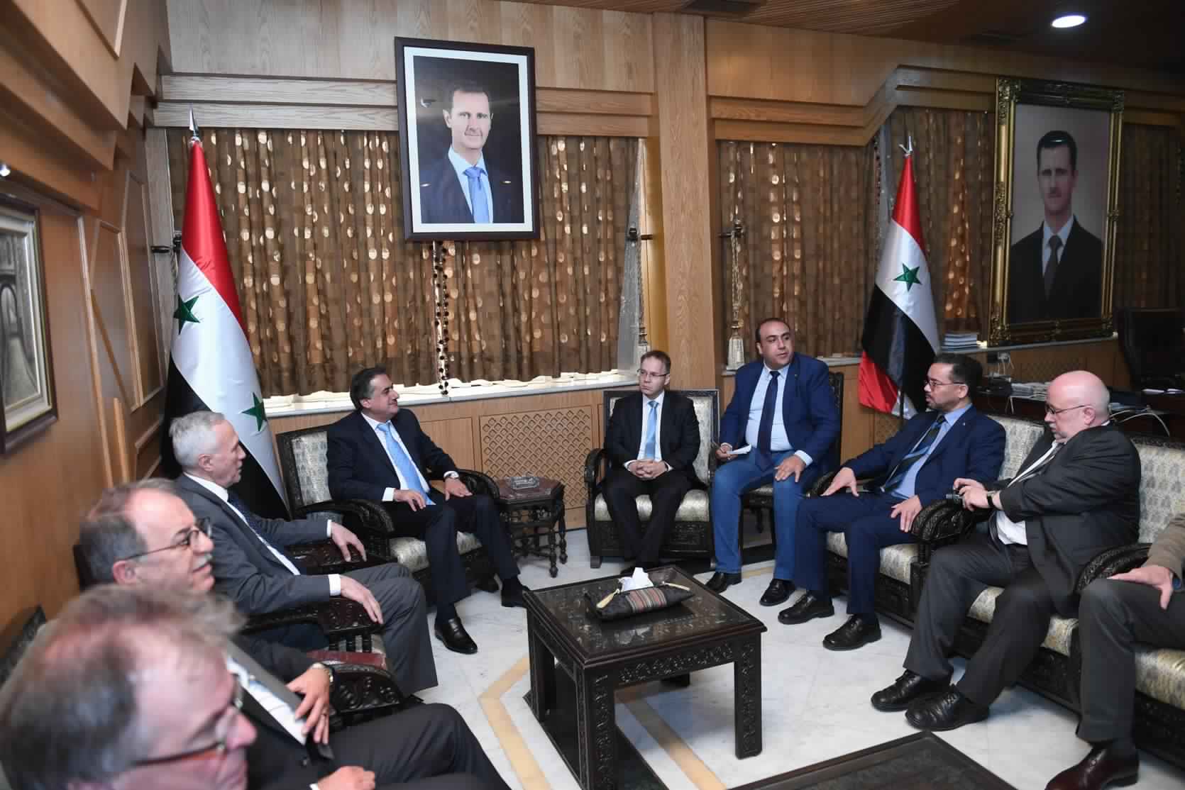 زيارة اعضاء من المانيا لسوريا وأبرز ما تم طرحه زيارة اعضاء من المانيا لسوريا