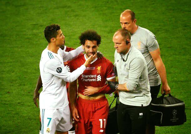 إصابة محمد صلاح في ليلة خسارة ليفربول نهائي الأحلام إصابة محمد صلاح