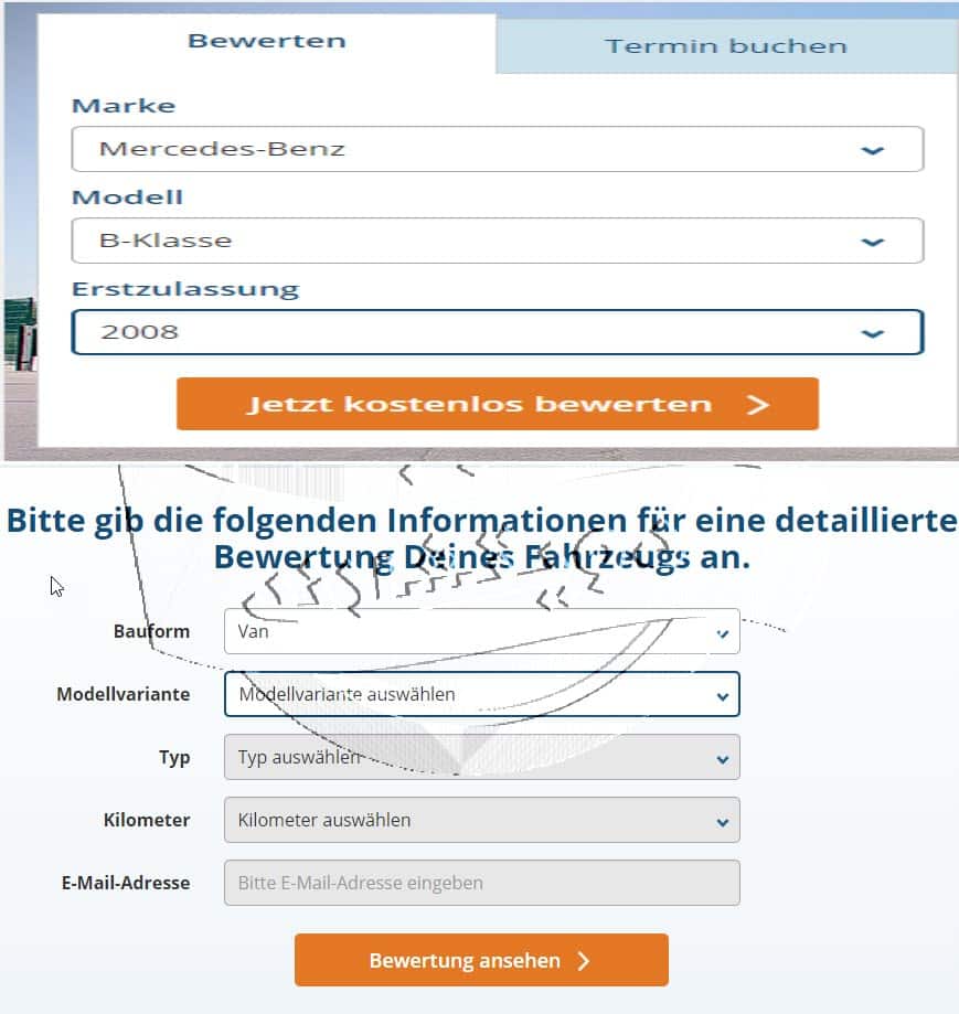 شراء سيارات من ألمانيا عن طريق النت موقع wirkaufendeinauto.de