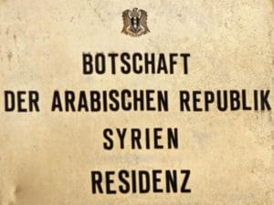 syrische botschaft berlin