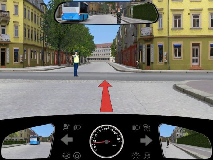 اسئلة شهادة السواقة الالمانية مجاناً الإختبار الثالث عشر