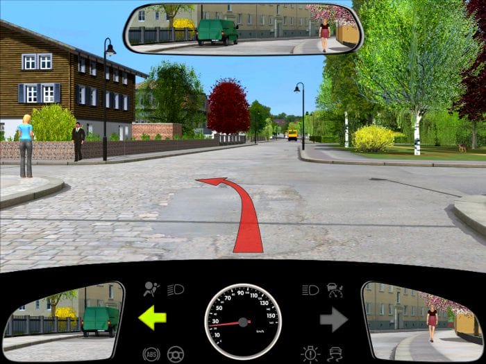 اسئلة شهادة السواقة الالمانية مجاناً | الإختبار الثاني عشر