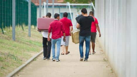 اعتداء على طالبي اللجوء