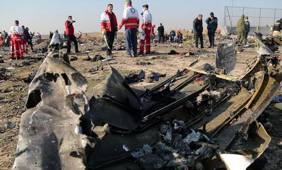 إيران تعترف بمسؤوليتها عن إسقاط الطائرة الأوكرانية ولوفتهانزا الألمانية تلغي رحلاتها من وإلى طهران