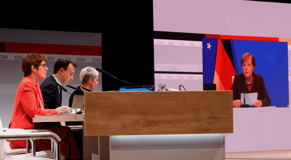 حزب المستشارة ميركل يواصل مؤتمره العام ويستعد لاختيار زعيم قادم له