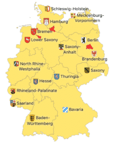 مقاطعات المانيا مقاطعات المانيا