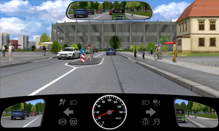 اسئلة فحص السواقة النظري في المانيا 2021 مجاناً | الإختبار الثاني والأربعون اسئلة فحص السواقة النظري مع صورة