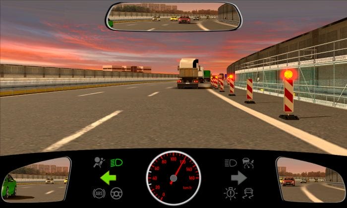 اسئلة شهادة السواقة في المانيا مجاناً 2021 الشهر العاشر الإختبار الخامس و الأربعون