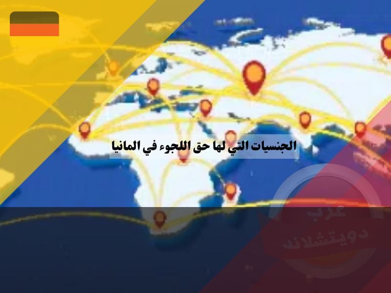 تصنيف الجنسيات التي لها حق اللجوء في ألمانيا