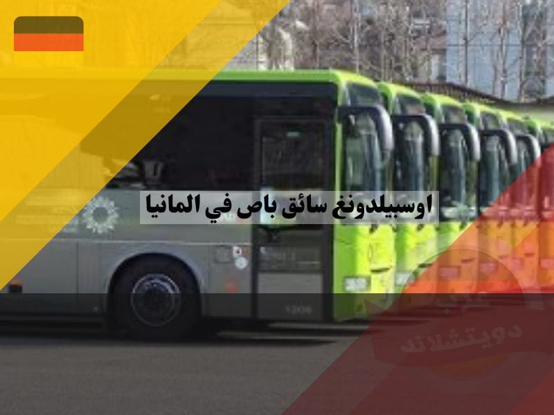شركات اوسبيلدونغ سائق باص في المانيا
