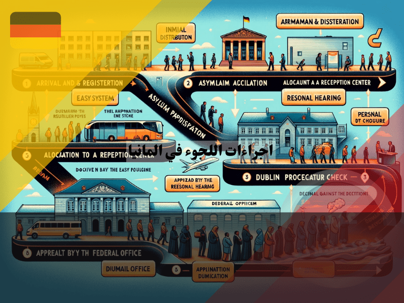 ما هي اجراءات اللجوء في المانيا بالتفصيل