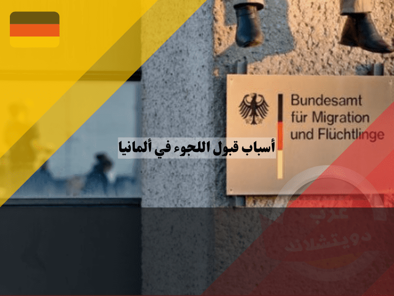 أسباب قبول اللجوء في ألمانيا