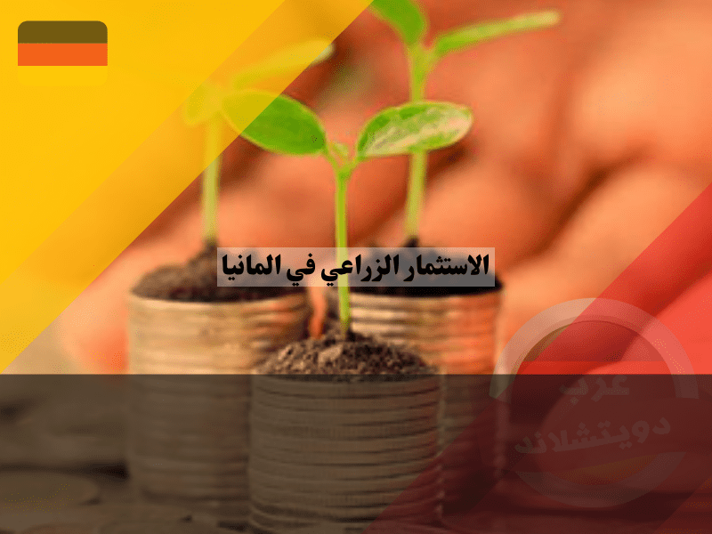 مجالات الاستثمار الزراعي في ألمانيا